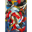 РЕПРОДУКЦИИ НА КАРТИНИ Динамика на цветовете (1916)